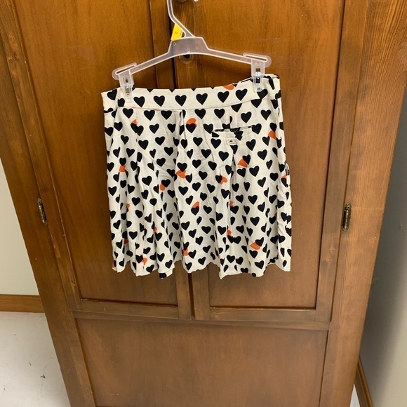 Leifs Dottir anthropologie silk mini shirt size 2 side hook button zip L16 in - Picture 2 of 6